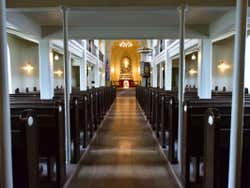 La Cattedrale Luterana dall'interno