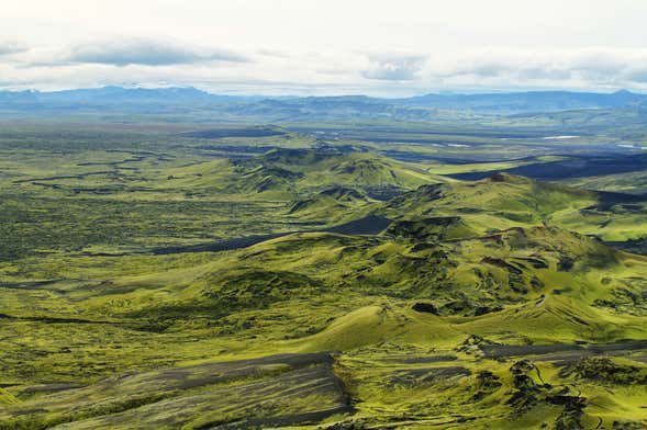 Giro in elicottero su Skaftafell o Lakagígar